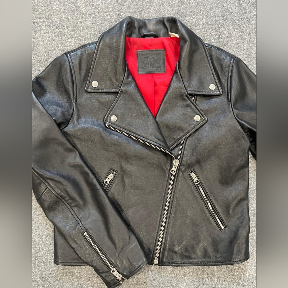 Levi's Leather Jacket - Picture 3 of 7